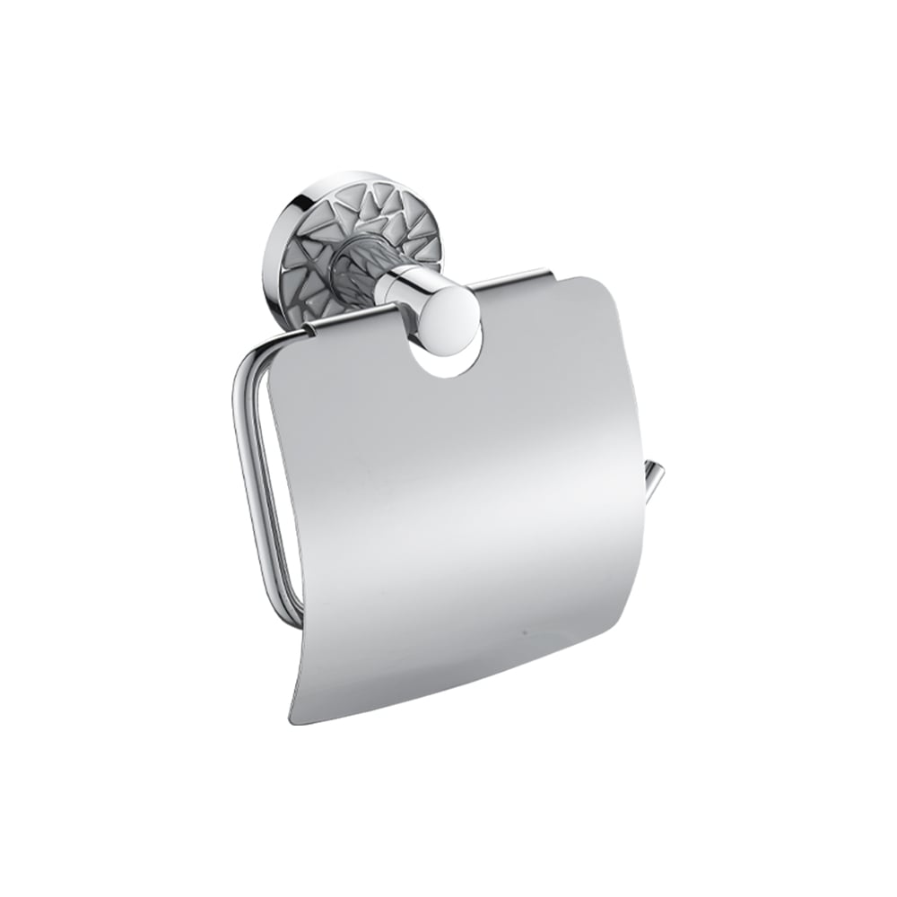 Изображение товара Держатель туалетной бумаги GFmark 3233 с экраном, хром, полочка для телефона