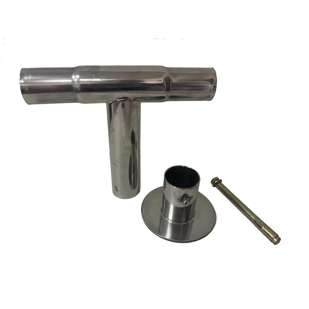 Изображение товара Отбойник T-ROLL D-38мм промежуточный нерж. TRB-02