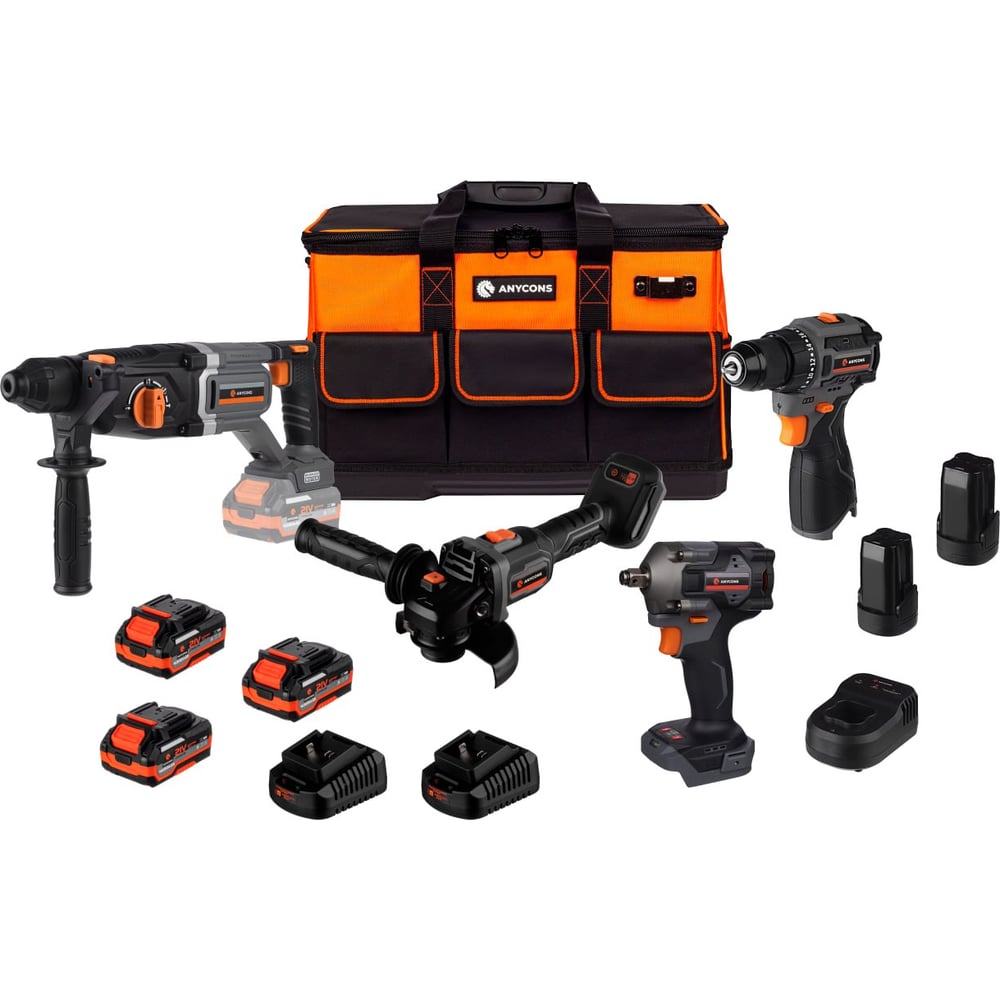 Изображение товара Набор из 4-х инструментов Anycons AC-ST455L