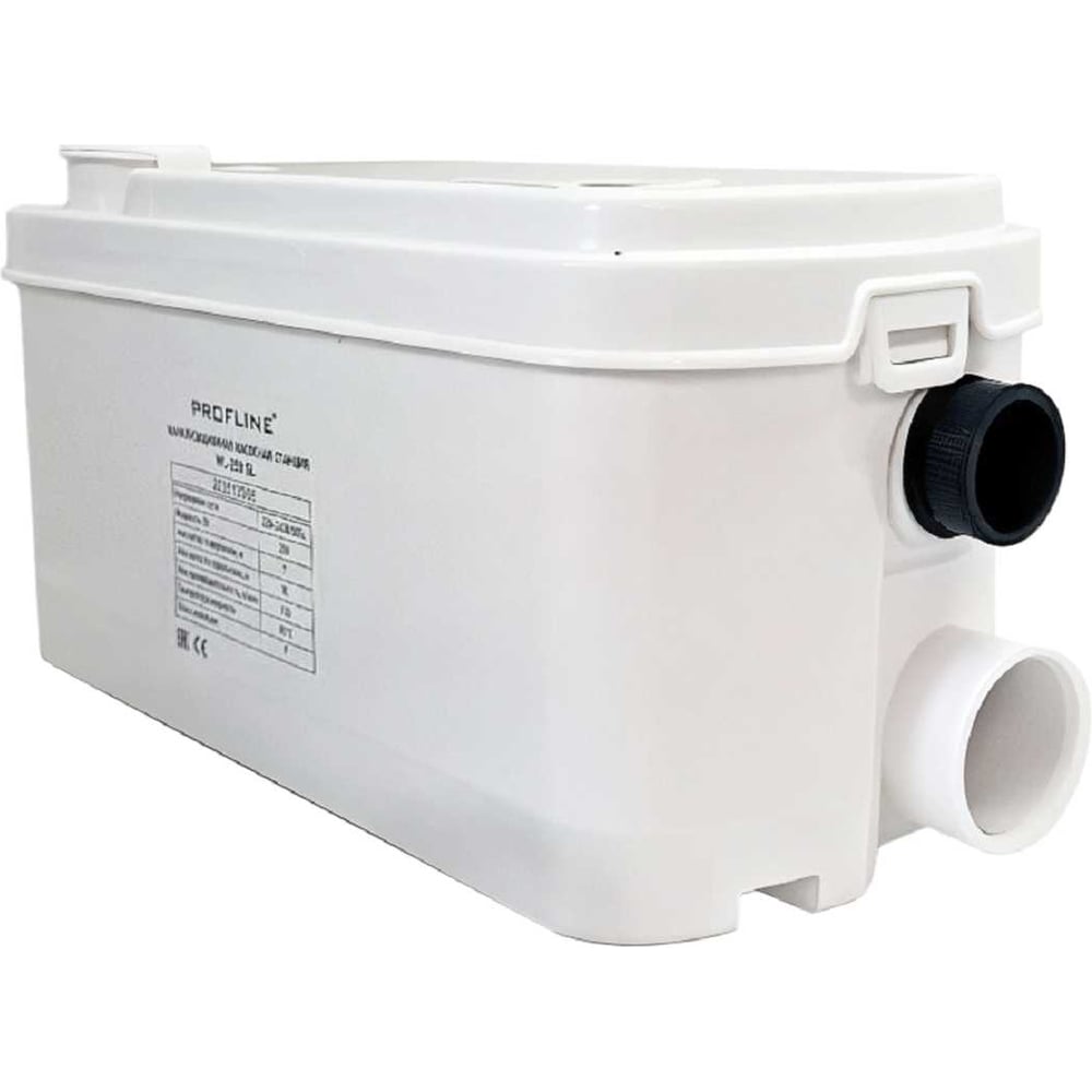 Изображение товара Канализационная насосная станция PROFLINE WL-250 SL (биде, душ, раковина, умывальник, ванна, стиральная машина) УТ-00057775