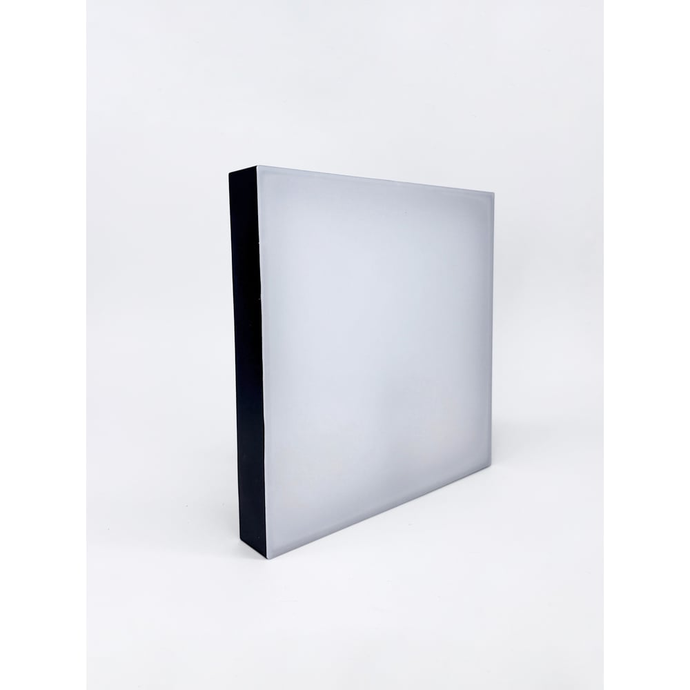 Изображение товара Светильник светодиодный накладной truEnergy квадрат 24W 4000K 1440Lm 191х191мм IP20 черный/пластик 11171