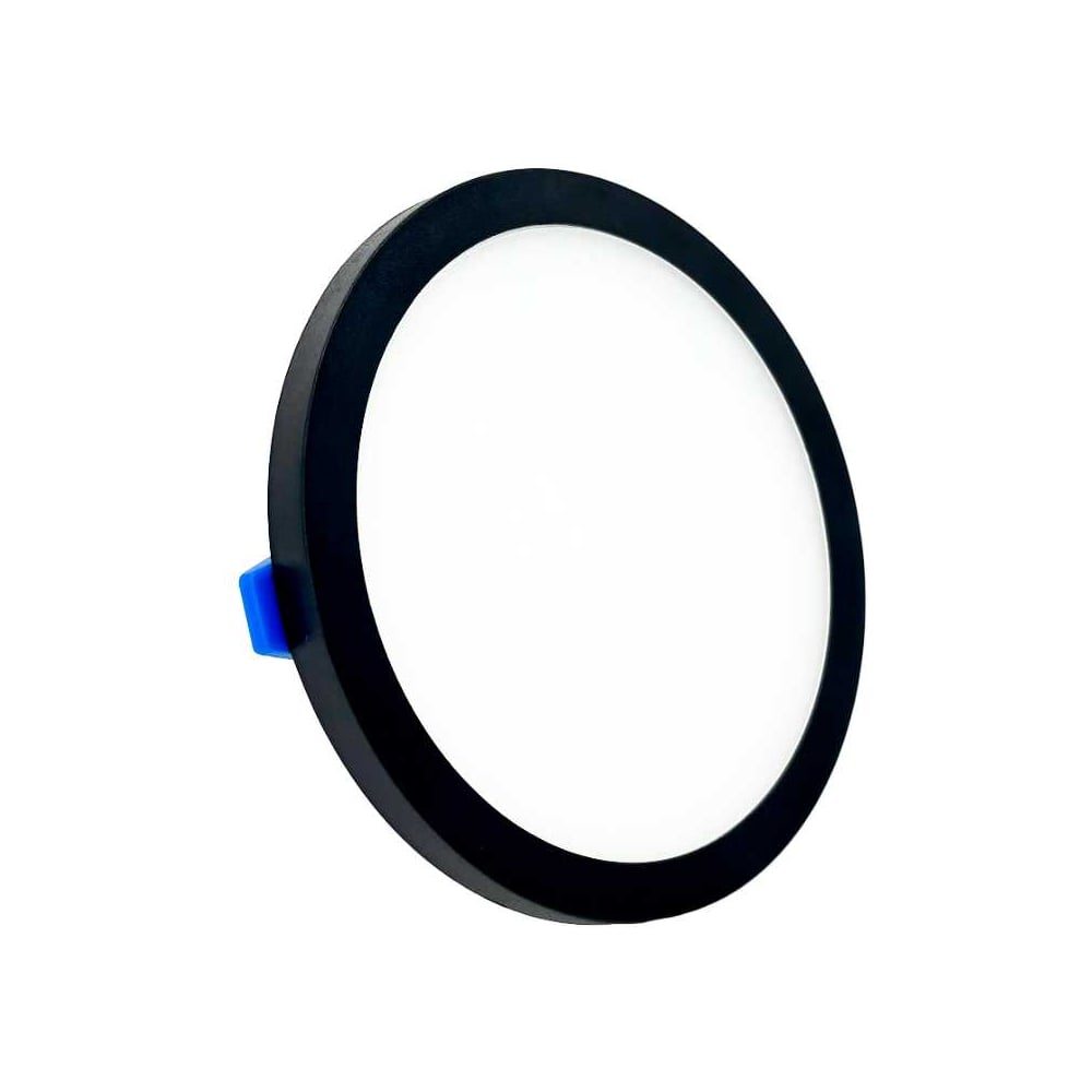 Изображение товара Светильник светодиодный truEnergy со встроенным драйвером круг 8W 4000K 680Lm D100мм черный пластик 10725