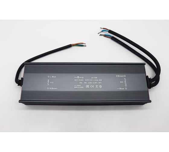 Изображение товара Блок питания для светодиодной ленты truEnergy 24V 500W IP68 алюминий 285x90x36мм 17365