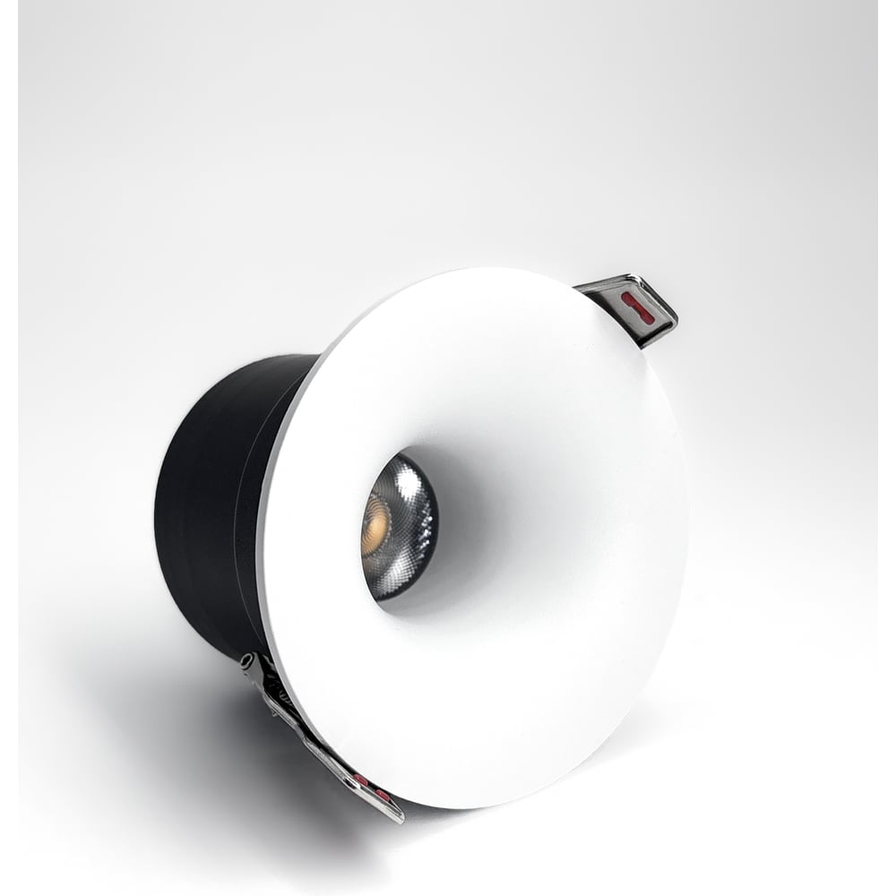 Изображение товара Светильник светодиодный встраиваемый truEnergy линза круг 7W 4000K 560Lm D85мм IP20 белый/алюминий 10568