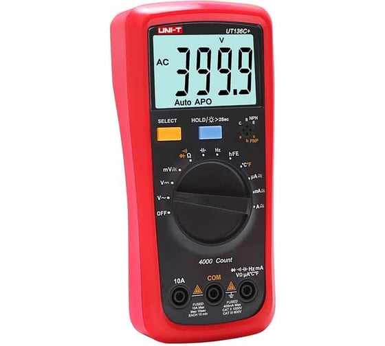 Изображение товара Цифровой портативный мультиметр UNI-T UT136C+ 00-00008582