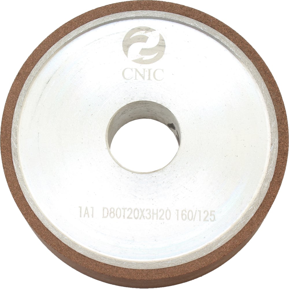 Изображение товара Круг алмазный CNIC 1А1плоский прямого профиля 80х20х3х20 SSD-2АС4 160/125