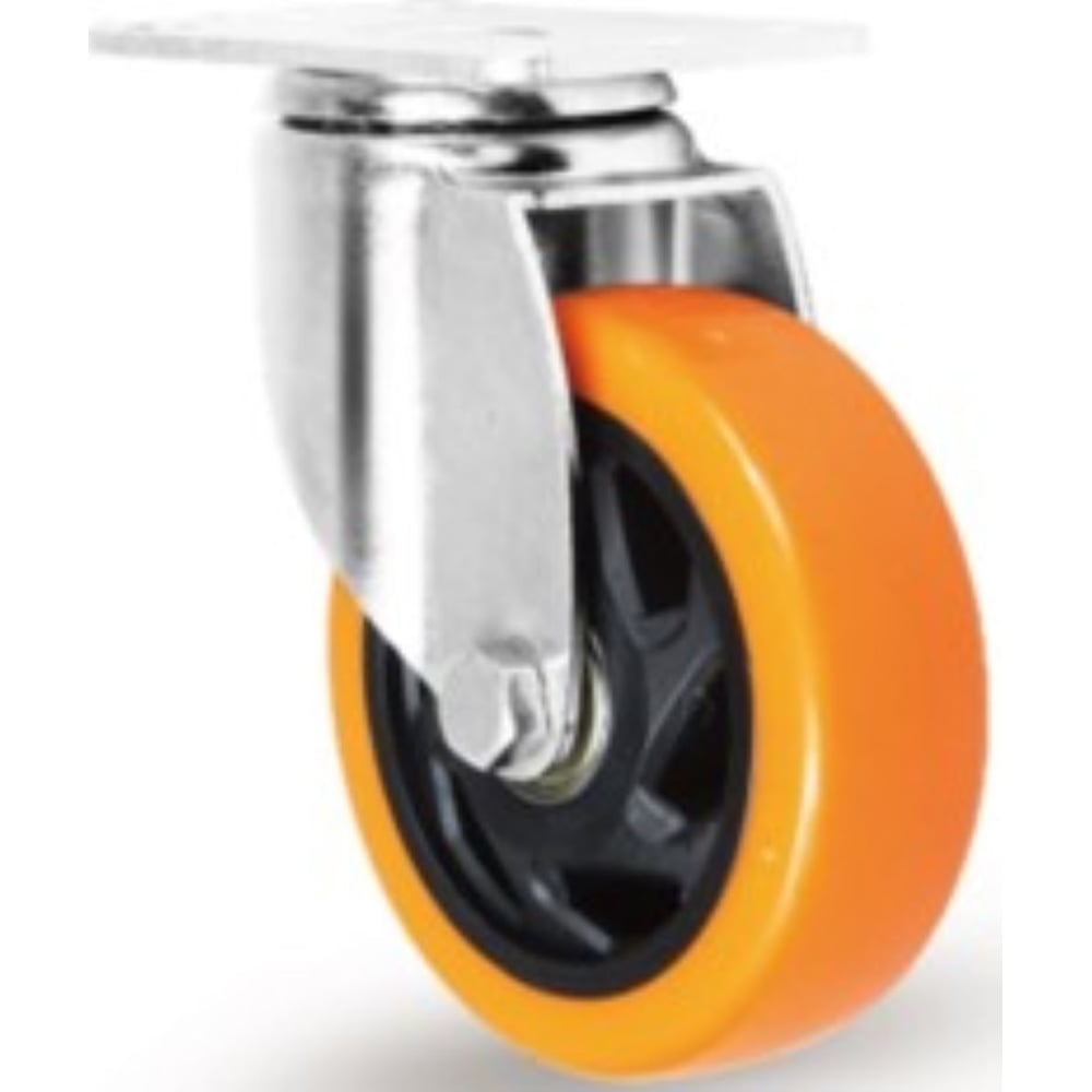 Изображение товара Колесная опора поворотная Inford с панелью крепления Inford C21 YPBJ 125S