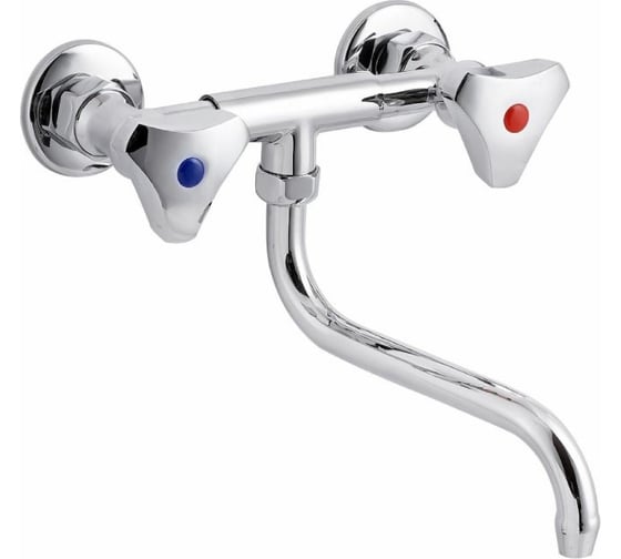 Изображение товара Смеситель для кухни Профсан ПСМ настенный, без аэратора тип ГОСТ См-МДРНр PSM-108-80