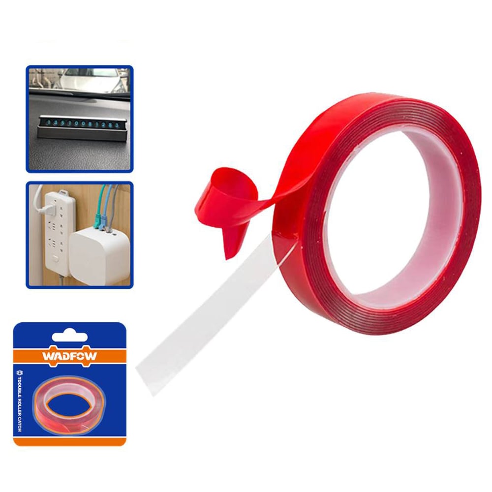 Изображение товара Двусторонняя клейкая лента WADFOW 2мх19мм для крепления и фиксации