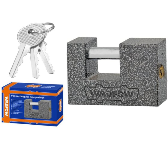 Изображение товара Замок навесной WADFOW 80 мм 6/36 WPD7580