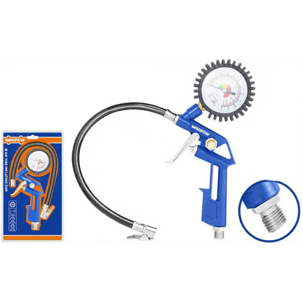 Изображение товара Пистолет для подкачки шин WADFOW 12 Бар 10/20 WGA2612