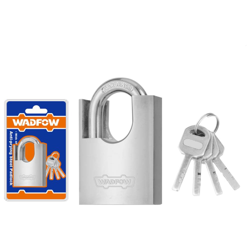 Изображение товара Замок навесной WADFOW с защитой дужки 40 мм 6/48 WPD8440