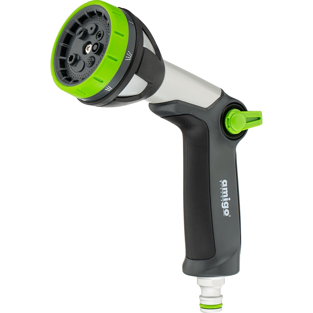 Изображение товара Пистолет-распылитель металлический AMIGO 8 режимов, Grande 79082