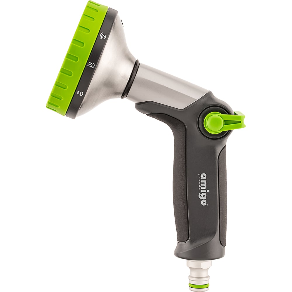 Изображение товара Пистолет-распылитель металлический AMIGO 10 режимов, Grande 79081