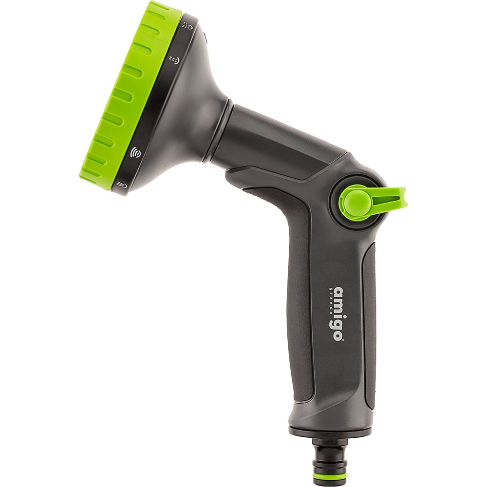 Изображение товара Пистолет-распылитель AMIGO Grande 79077 (10 режимов) для шланга