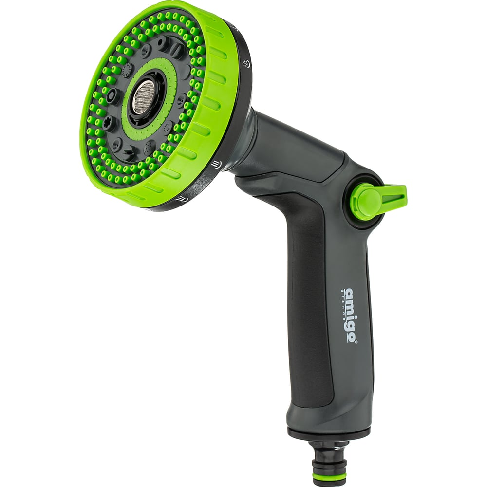 Изображение товара Пистолет-распылитель AMIGO Grande 79077 (10 режимов) для шланга