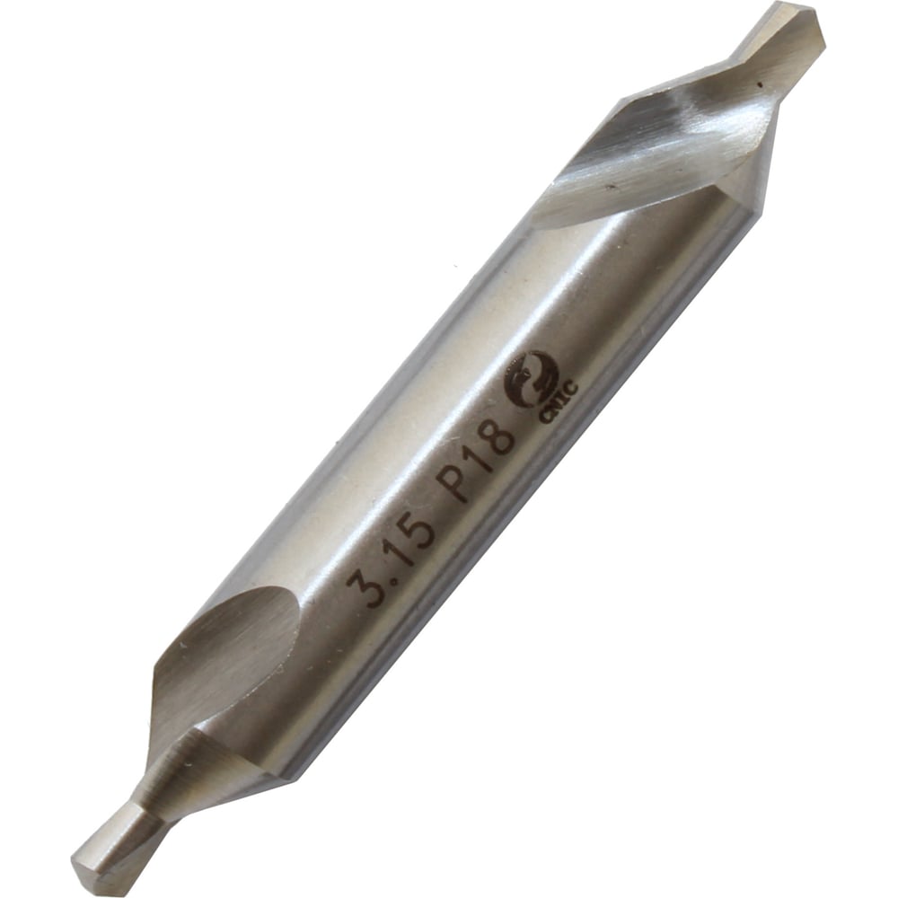 Изображение товара Сверло CNIC 31783 Р18 d3.15x8.0x50, центрированное, тип А Изображение товара Сверло CNIC 31783 Р18 d3.15x8.0x50, центрированное, тип А