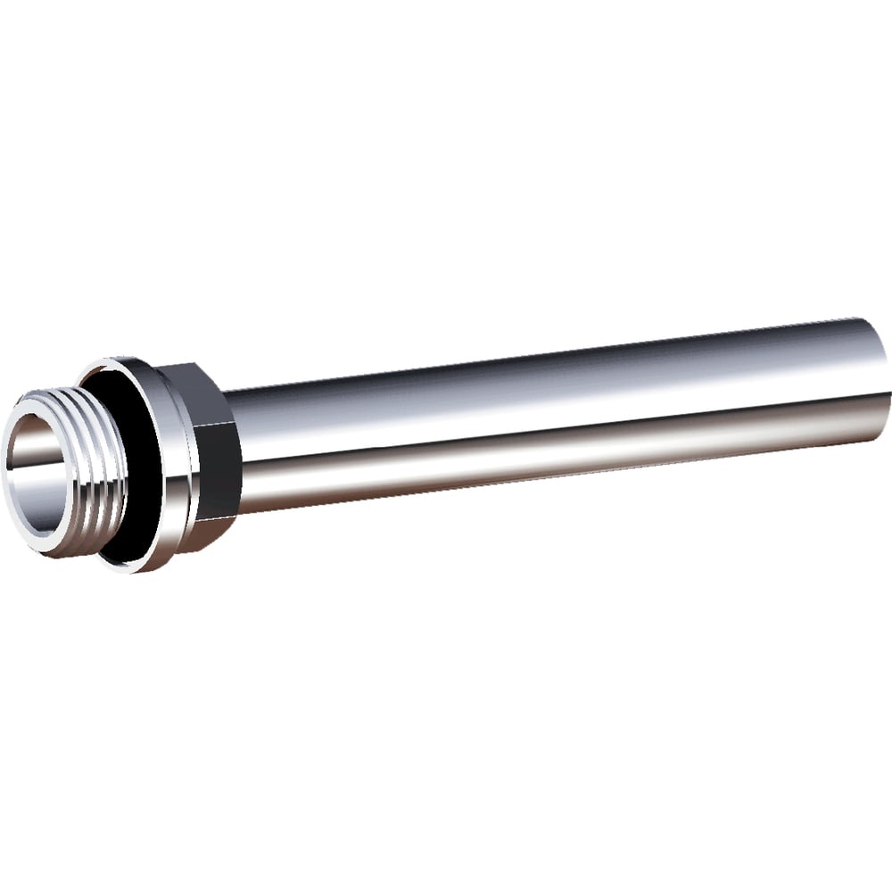 Изображение товара Трубка хромированная, медная FAR ф15, L=100 мм, 1/2, НР, с EPDM FC 8875 1210