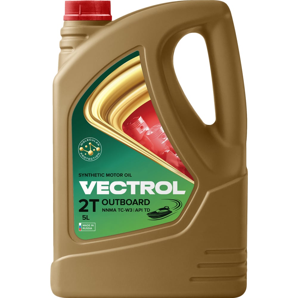 Изображение товара Моторное масло Vectrol 2T Outboard 5л для двухтактных двигателей