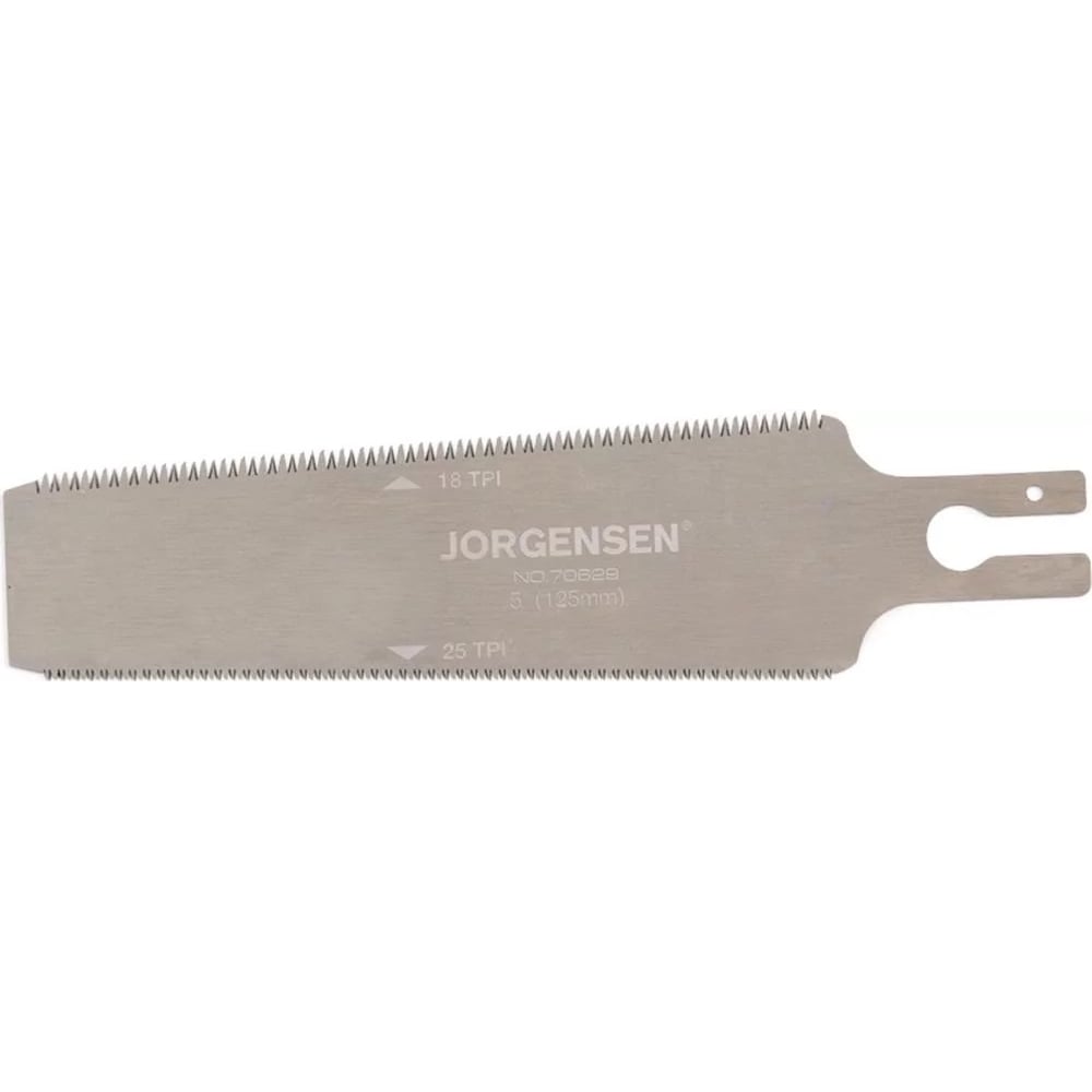 Изображение товара Полотно для ножовки по дереву Pony Jorgensen RYOBA японский тип с двойным режущим краем (70628) (японская сталь SK5, 125мм_0,4мм, 18TPI и 25TPI с другой), 70629