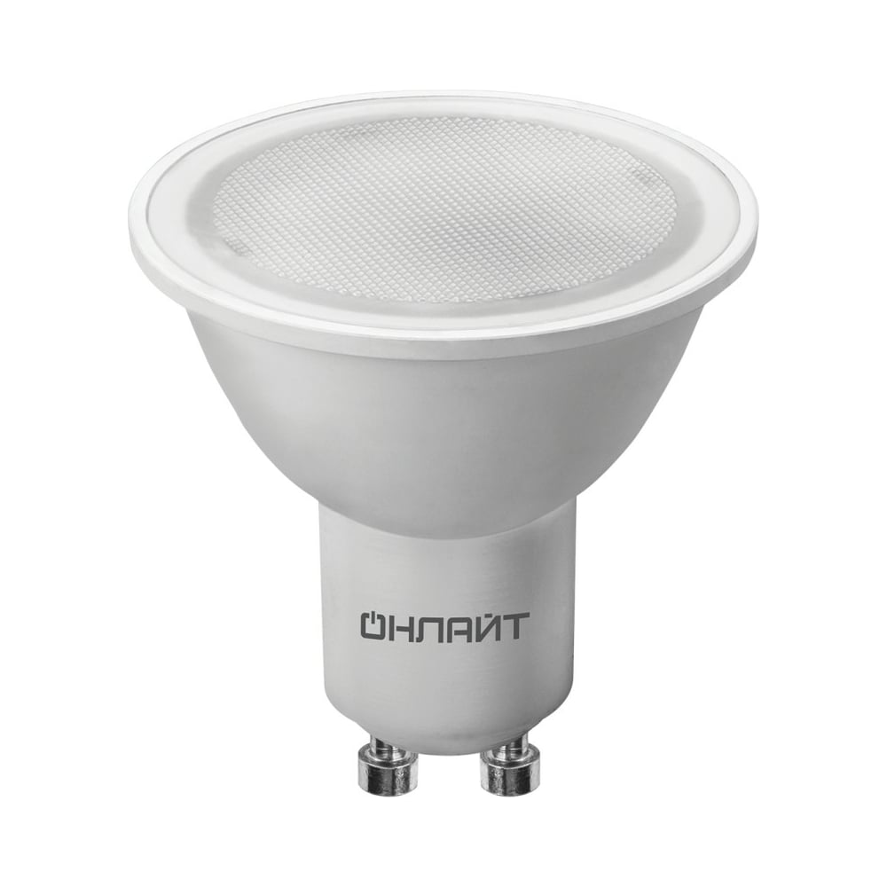Изображение товара Светодиодная лампа ОНЛАЙТ PAR16 7Вт 6500K GU10 холодный белый энергосберегающая