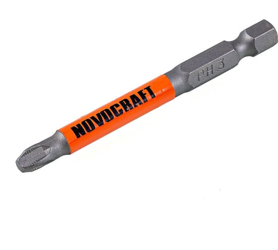 Изображение товара Биты для шуруповерта NOVOCRAFT PH 3x70 сталь s2, уп. 10 шт. SAE010PH3070