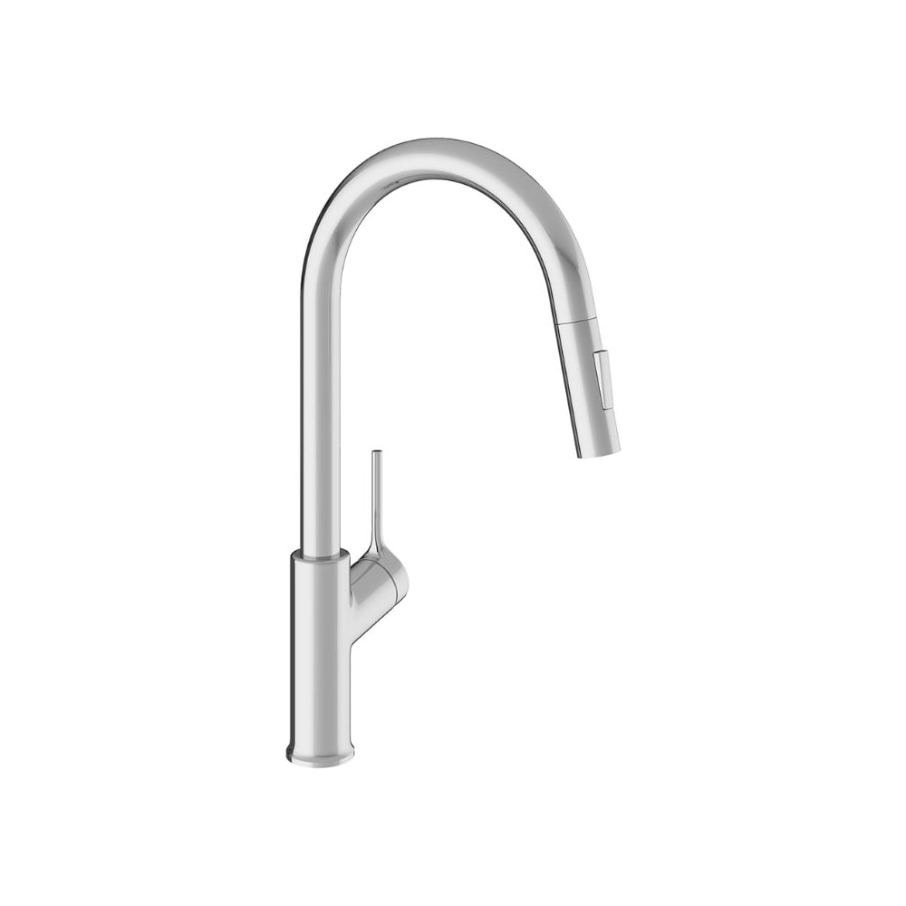 Изображение товара Смеситель для кухни с вытяжным изливом Aqueduto ASSISTENTE, 2 типа струй, хром ASI0500