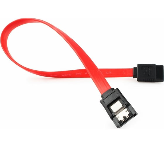 Изображение товара Интерфейсный кабель Cablexpert SATAIII 30см 7pin/7pin защелка пакет CC-SATAM-DATA-0.3M