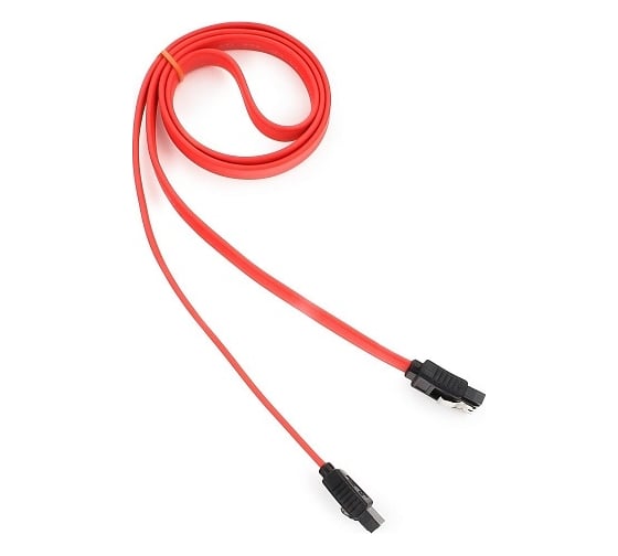 Изображение товара Интерфейсный кабель Cablexpert SATAIII 80см 7pin/7pin защелка пакет CC-SATAM-DATA-0.8M