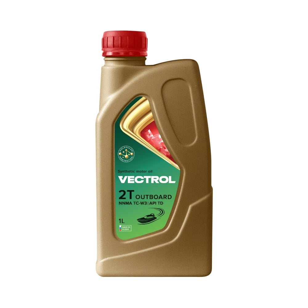 Изображение товара Моторное масло VECTROL 2T Outboard TC-W3 1л для двухтактных двигателей