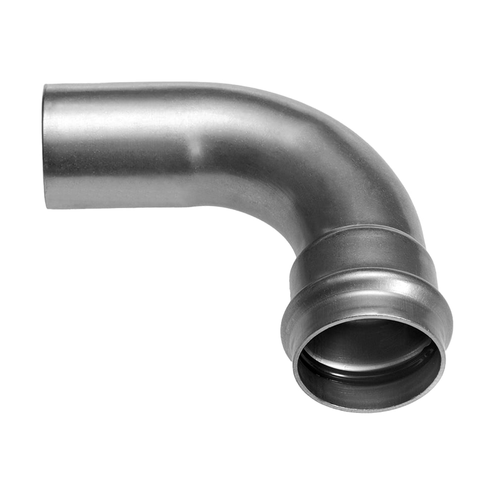 Изображение товара Пресс-угольник Kromwell 90, из нержавеющей стали, раструб-труба, 35х35 KW.SP950003535