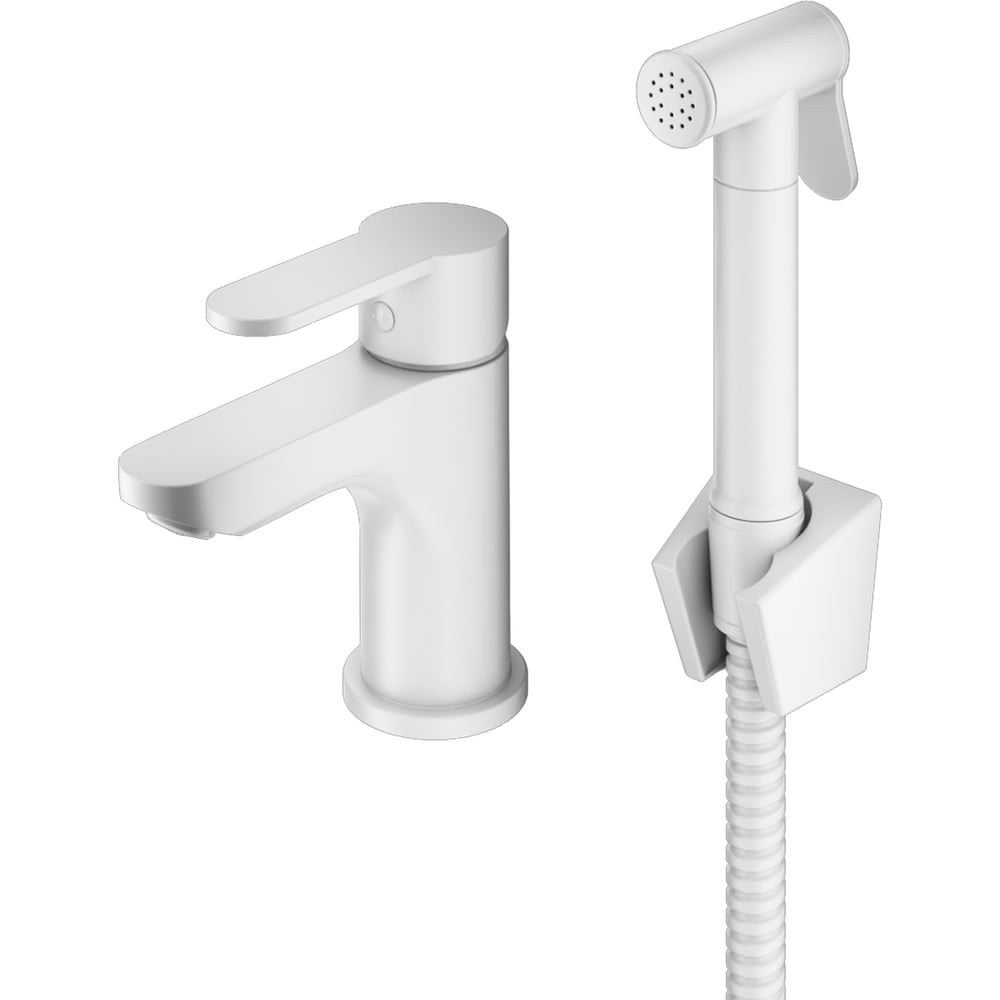 Изображение товара Смеситель с гигиеническим душем для умывальника Prohanss P64.12.08