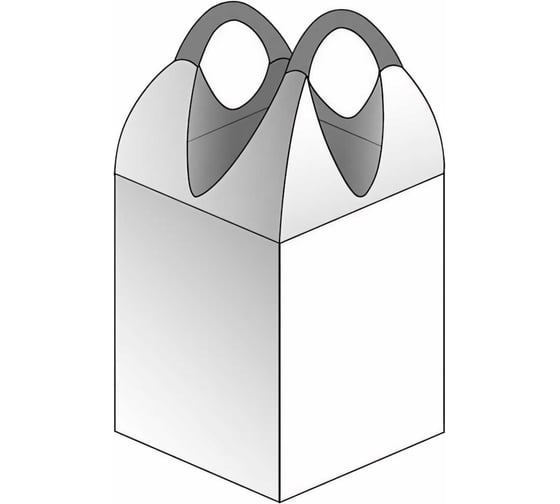 Изображение товара Биг-Бэг двухстропный верх-открытый, низ-глухой 75х75х125 см, 10 шт ООО Бизнеспрофиль 152117