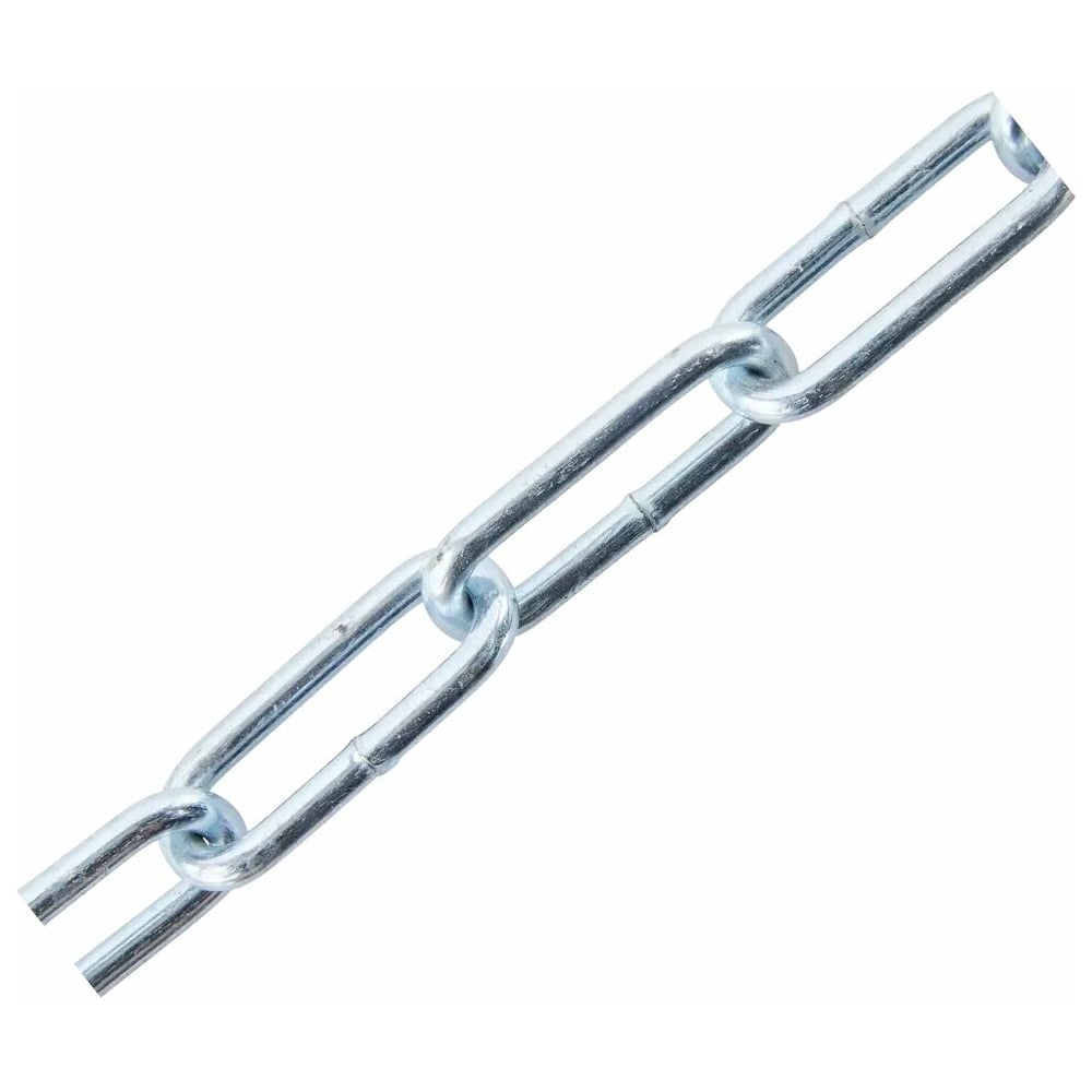 Изображение товара Цепь Крепстор 3мм длинное звено, 10м 4665317065591