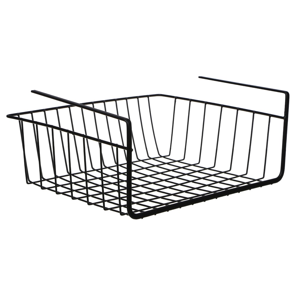 Изображение товара Подвесная металлическая корзина VETTA для хранения черного цвета