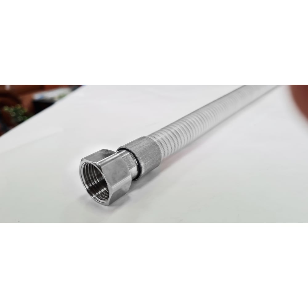 Изображение товара Шланг сильфонный OVERCON 2,50м 1/2 Г-Ш шланг сильф с ПВХ (ШГМС) унив. 4610043812346