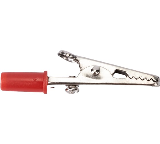 Изображение товара Зажим ОНЛАЙТ OAC-15A-53-R25 крокодил красный 15А упаковка 25шт 80848