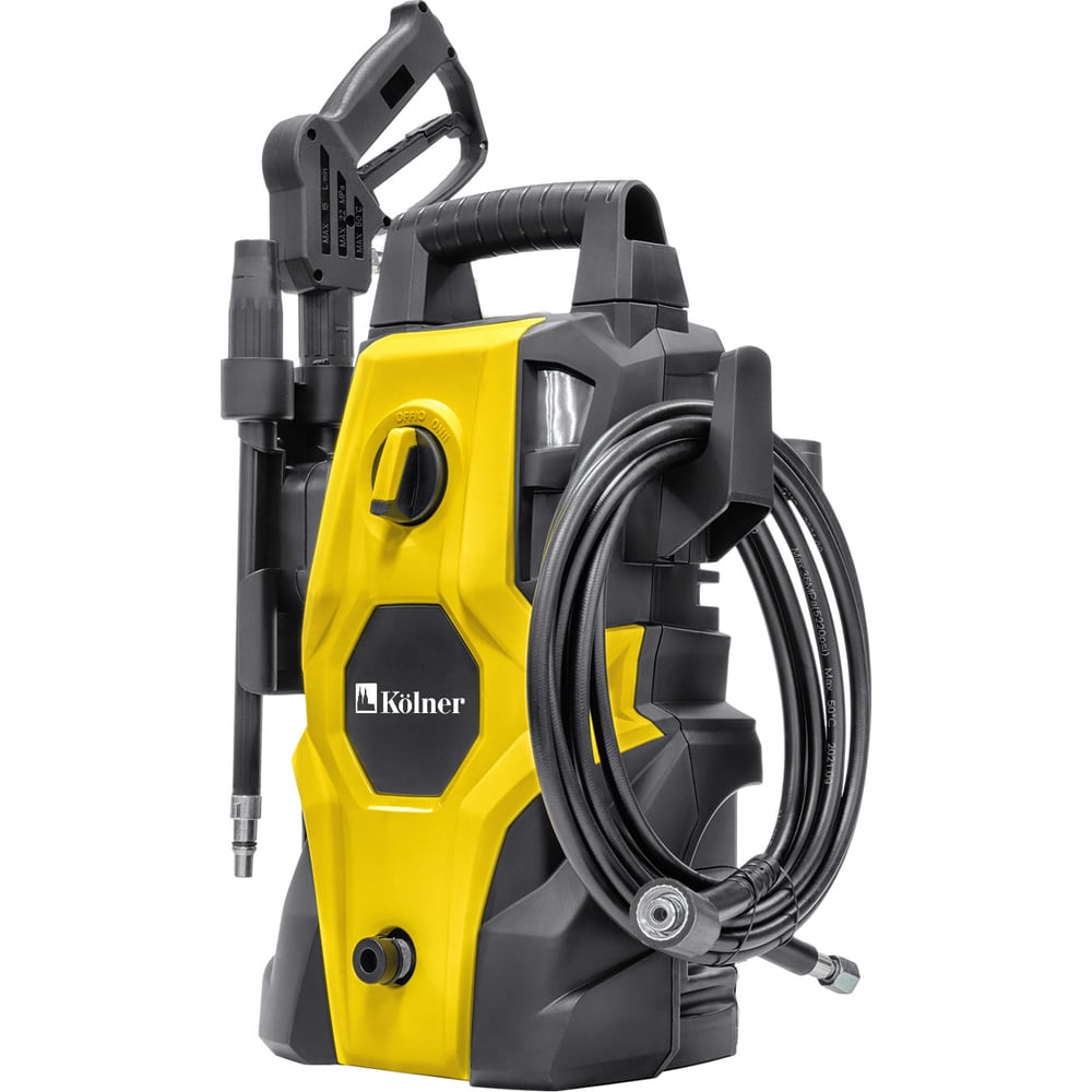 Изображение товара Мойка высокого давления Kolner KHPW 1650FSP с пеногенератором 115 бар