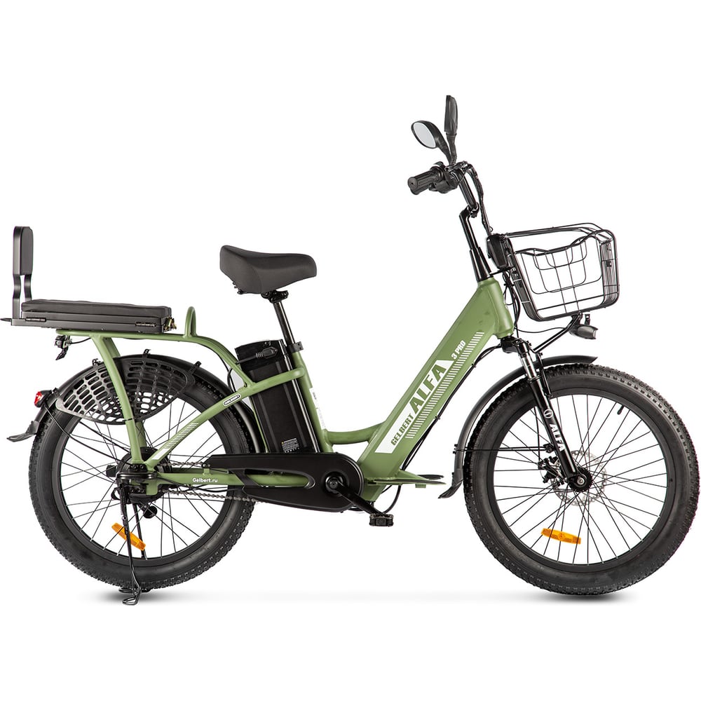 Изображение товара Электровелосипед ALFA 3 PRO GELBERT 0000385-2936
