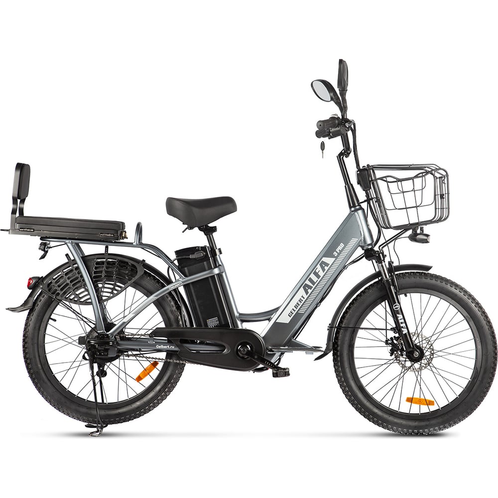 Изображение товара Электровелосипед ALFA 3 PRO GELBERT 0000385-2937