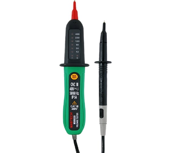 Изображение товара Индикатор напряжения Mastech MS8922B AC/DC полярности контактный 00-00007829