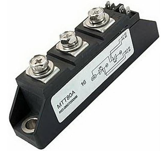 Изображение товара Тиристорный модуль RUICHI МТТ80-16 83019