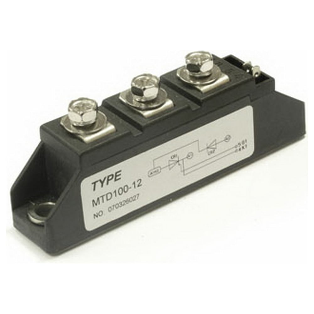 Изображение товара Тиристорный модуль RUICHI МТД100-12 для силовой электроники