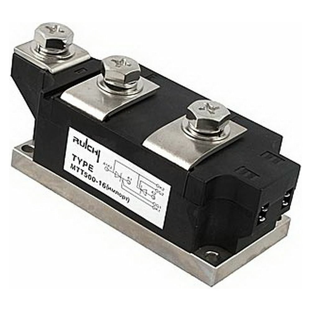 Изображение товара Тиристорный модуль RUICHI МТТ500-16 силовое устройство для промышленности