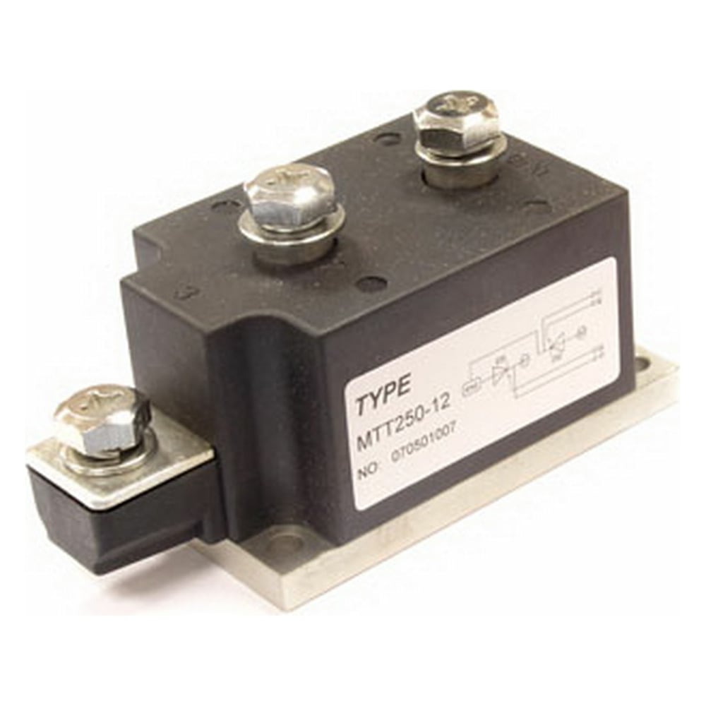 Изображение товара Тиристорный модуль RUICHI МТТ250-12 62456 мощный силовой модуль