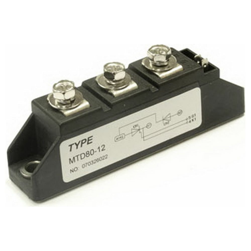 Изображение товара Тиристорный модуль RUICHI МТД80-12 62460 силовой для автоматизации