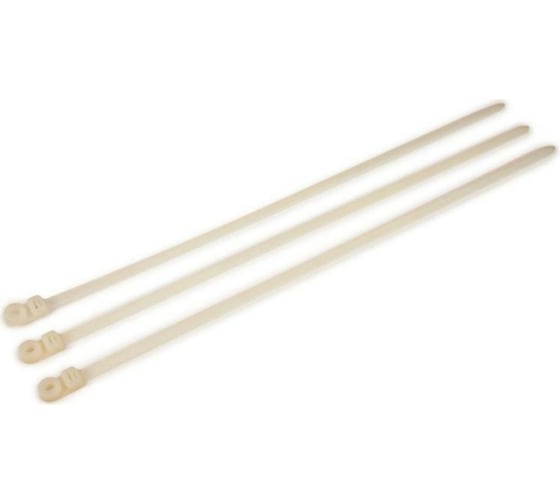 Изображение товара Кабельные стяжки с монтажным кольцом Nord-Yada 2.5х120 мм, 100 шт. 908621