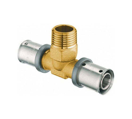 Изображение товара Пресс-тройник FAR 26х3-1(НР)-26х3, латунь (аналог 59132602) 4913 2602