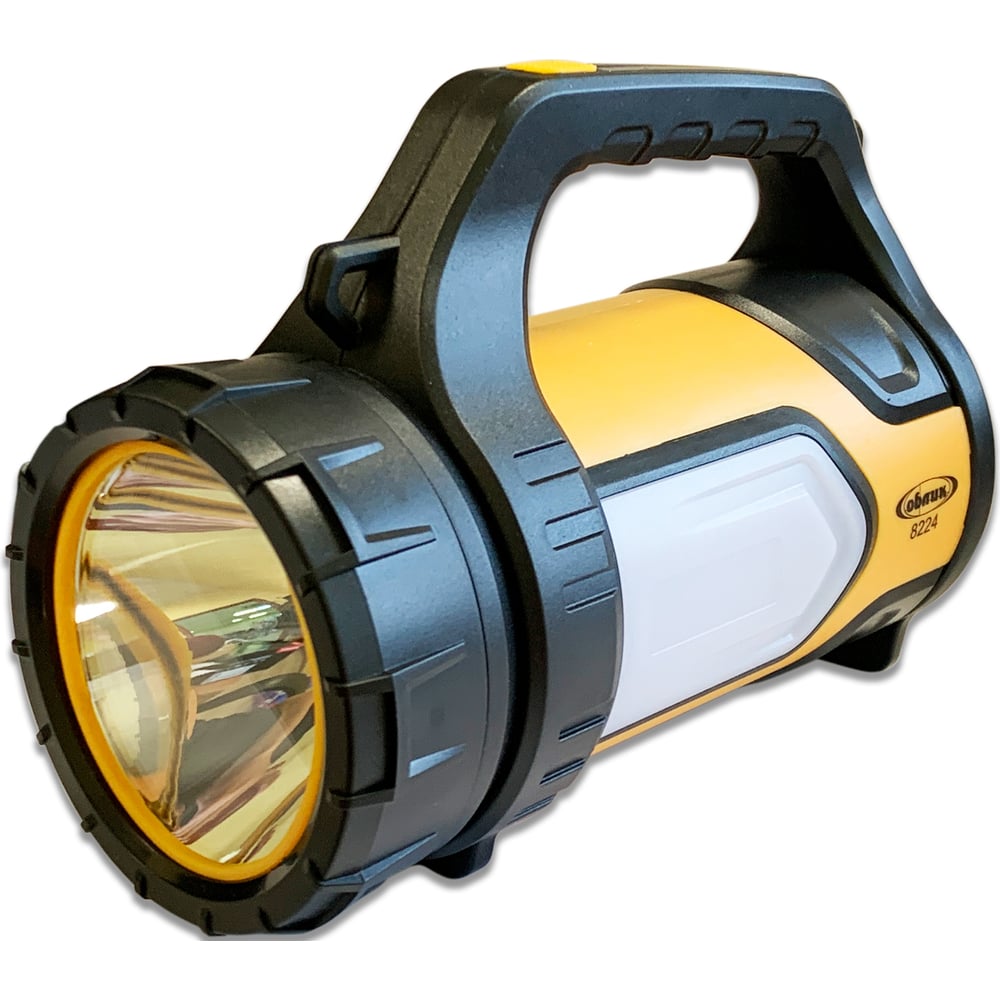 Фонарь Облик фонарь ручной встроенный аккумулятор облик зарядка от сети 220 в пластик оранжевый 204