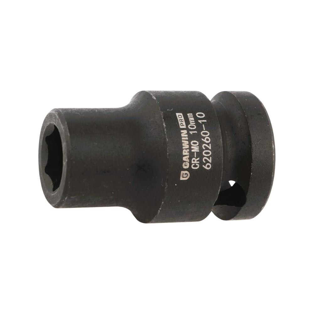 Изображение товара Головка торцевая GARWIN 1/2, 10 мм, 6-гранная, ударная 620260-10